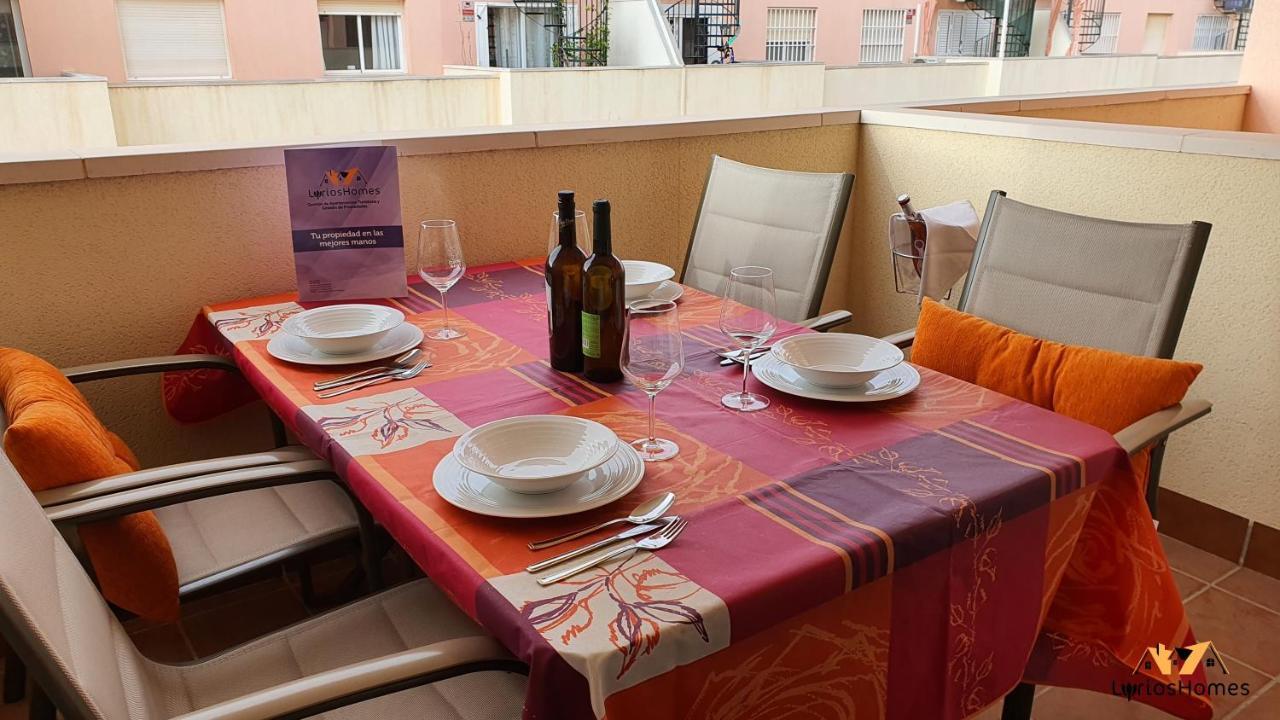 Lyrioshomes Beach Roquetas De Mar , Piscina Y Parque Infantil ภายนอก รูปภาพ